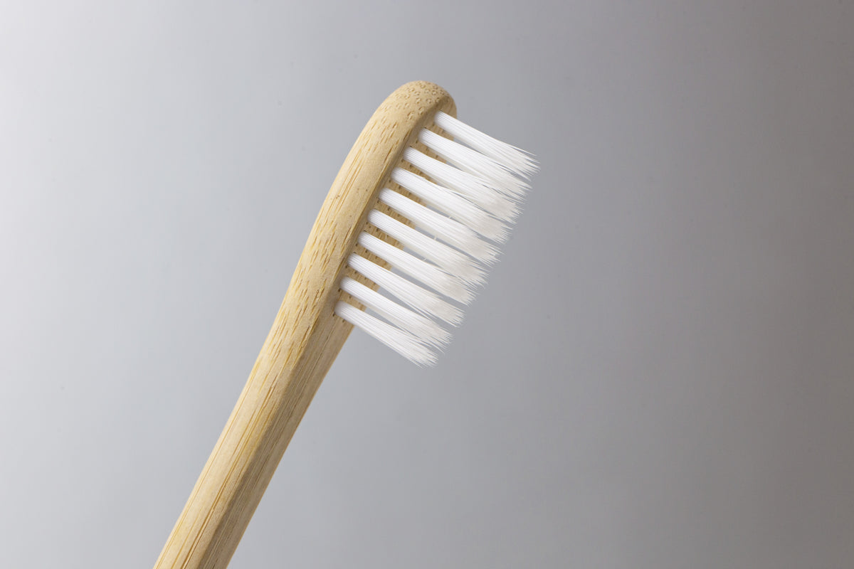 10-Pack FUNDEE Bamboo Toothbrushes | Medium BPA-Free Bristles